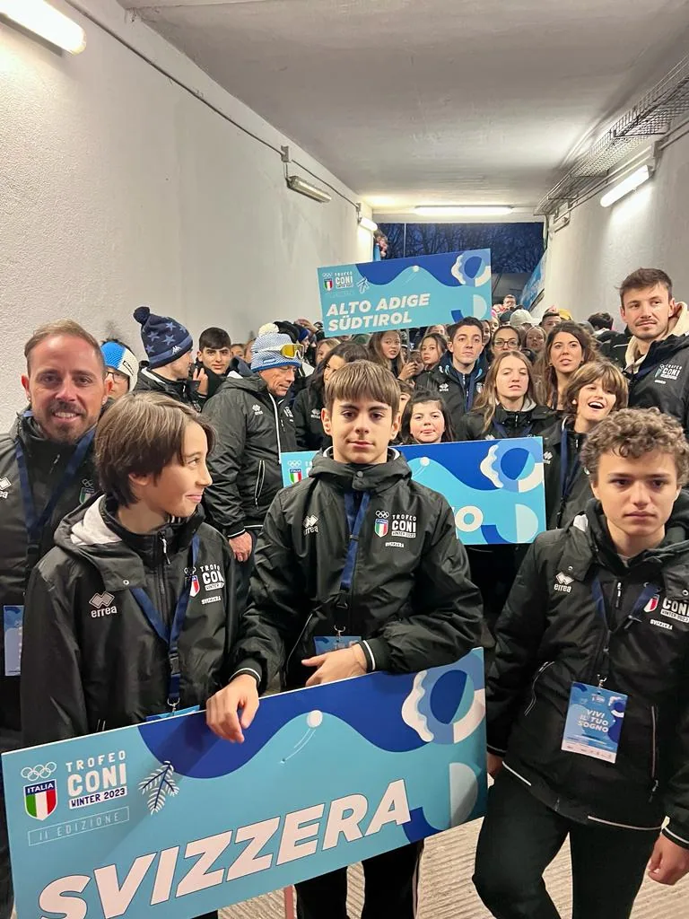 Trofeo CONI Invernale 2023 — Delegazione svizzera